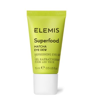 ELEMIS Superfood Matcha Eye Dew Refreshing Eye Gel Immediately Quenches and Hydrates the Eye Area Matcha-Infused Cooling Gel Reduces Puffiness and Boosts Brightness Wake up Lacklustre Skin 15ml