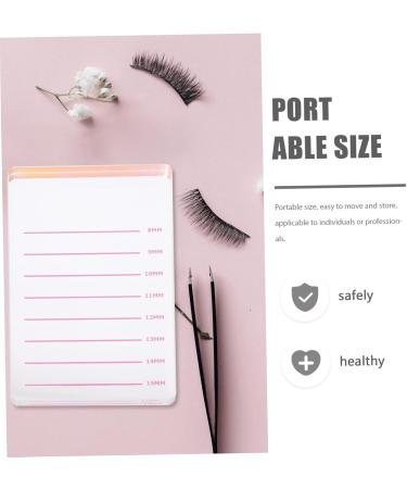 Buy Colorful Eyelash Board & Lash Grafting Tool - Perfect for Lash Extensions | International Shipping - Buy Online on GoSupps.com
