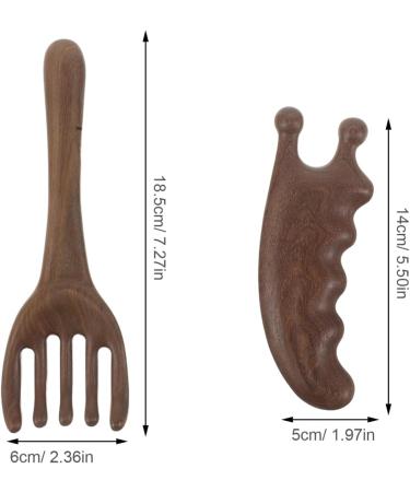 SHERCHPRY 2 pi ces Peigne de Massage Bois de Santal Peigne de Massage Portable pour Visage et Accessoire de Soins Capillaires et Relaxation Quotidienne - Buy Online on GoSupps.com