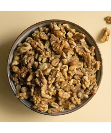 ORGANIC walnut pieces 0.9 kg | 100% natural and unsalted | no additives | plastic-free packaging