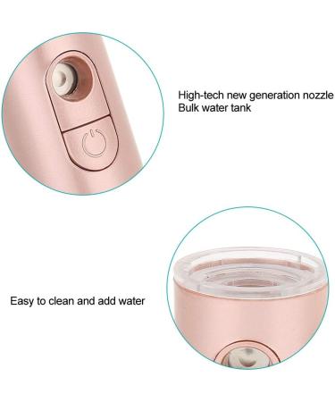 Nano Mist Sprayer Moisturizing Sprayer Deep Hydrating Woman Body (Rose Gold) - Buy Online on GoSupps.com
