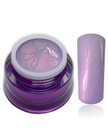 Premium Color Gel Pastel Pearl Magnolia Purple Violet UV Gel Nail Gel Colorgel 1x5ml (1 Pack)