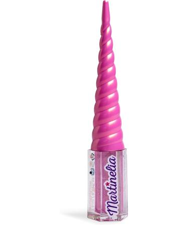 MARTINELIA - Unicorn Gloss For Kids - Flavored Lip Gloss For Girls - Non-Toxic Kids Makeup - Random Strawberry or Blueberry Model - 1 unit - Buy Online on GoSupps.com