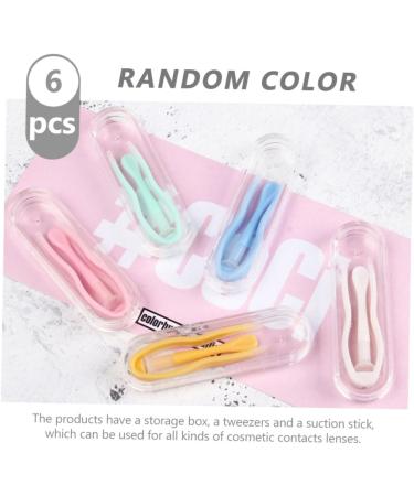 Buy Ohphcall 6-Sentence Contact Lens Container & Remover | Soft & Hard Lens Suction Tool | International Shipping Available - Buy Online on GoSupps.com