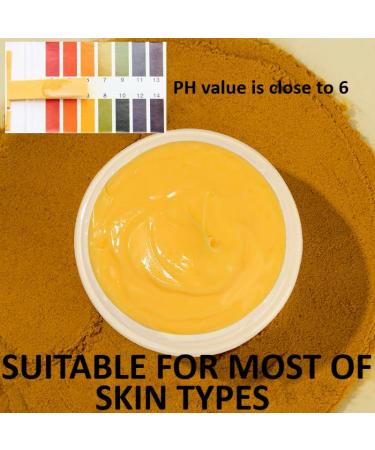 Turmeric Face Cream - Natural Turmeric Skin Moisturizer for Face & Body - Facial Moisturizing Cream - Buy Online on GoSupps.com