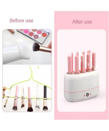 Makeup Brush Dryer - Dry 12 Brushes at Once | Smart Timing for Salon & Home Use - 5 Gears 4-10 Hour Settings - Buy Online on GoSupps.com