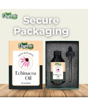 Echinacea Oil - Pure Natural Carrier Oil for Skincare & Hair Care - 30ml | Echinacea angustifolia - Buy Online on GoSupps.com