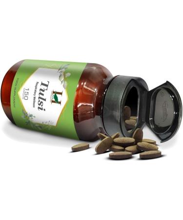 Buy Tulsi Holistic Basil Capsules - 750 mg (150 Capsules) for Respiratory Wellness | International Shipping - Buy Online on GoSupps.com