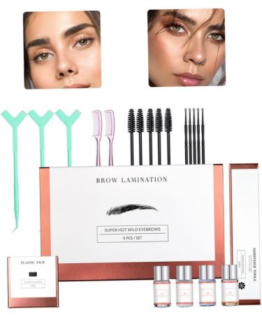 Eyebrow Lamination Kit DIY 3D Perm Lift for Brows Professional Brow Beauty Tools - Buy Online on GoSupps.com