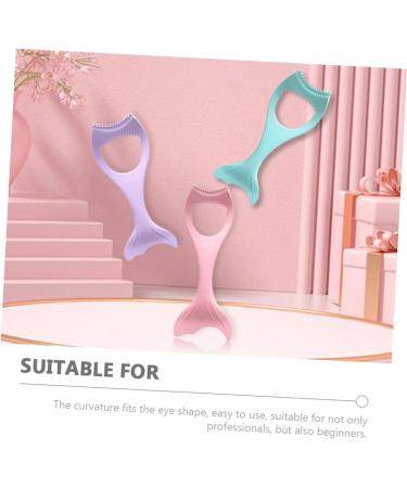 Housoutil Applicateurs D'eyeliner en Silicone 2 Pi ces Taille Standard pour Femmes Outil D'aide au Mascara Maquillage Yeux Protection Paupi res Cosm tique Pratique - Buy Online on GoSupps.com
