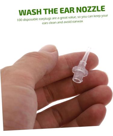 Healvian 100pcs Ear Cleaning Nozzle Camera Accessories - Replacement Ear Cleaner Tips - PVC - 3X1.2CM - Buy Online on GoSupps.com