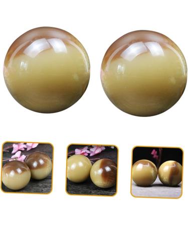 Beavorty 2-St Horn Fitness Balls - Chinese Health Balls for Hand Strength Training & Stress Relief - Ideal Hand Massage Tools - Buy Online on GoSupps.com