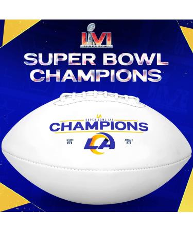 Buy NFL 2022 Los Angeles Rams Commemorative Footballs | Super Bowl LVI & NFC Champions - Multiple Options Available - Buy Online on GoSupps.com