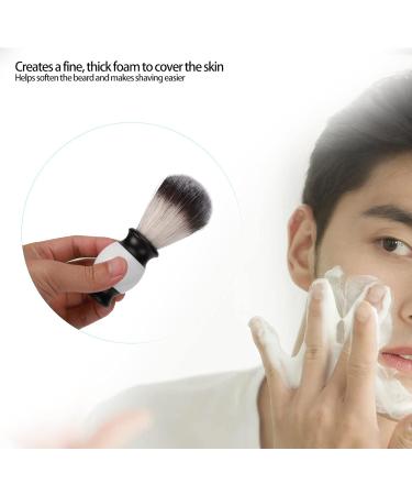 Premium Aluminum Alloy Shaving Brush for Men | Beard & Facial Cleaning Tool | Perfect for Home & Salon Use - Buy Online on GoSupps.com