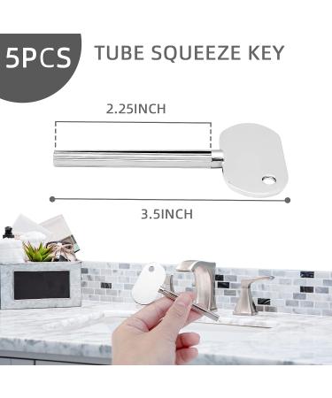 5PCS Metal Toothpaste Squeezer Roller Dispenser for Bathroom | LOVEINUSA - Buy Online on GoSupps.com