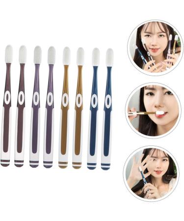 PopetPop 16-Piece Nano Toothbrush Set - Softest Travel Toothbrush for Kids & Adults | Massage Light Design Multi-Color Options - Buy Online on GoSupps.com