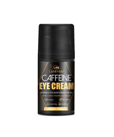 Natural Anti-Aging Caffeine Eye Cream for Dark Circles and Puffiness, Under Eye Treatment, Reduces Under Eye Bags, Fine Lines and Wrinkles, Eye Treatment for Men and Women
