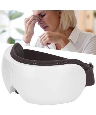 Rechargeable Foldable Eye Massage Device - Air Pressure Heating for Dry Eye Relief & Stress Reduction - Buy Online on GoSupps.com