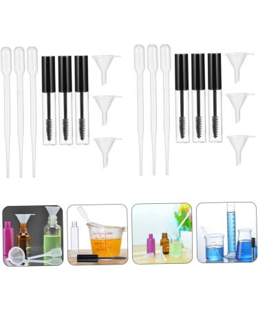 SOESFOUFU 1 Set Mascara Tube Wine Lip Clear Mascara Lash Wand Containers Empty Tube Bottle Abs - Buy Online on GoSupps.com