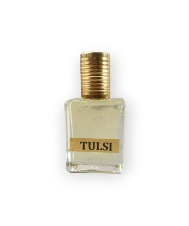Manaal Enterprises Tulsi Unisex Premium Attar - Divine Aroma of Sacred Basil Leaves Unisex Fragrance for women and men Perfume Oil Scent Spray Long Lasting Size Volume: 12ML