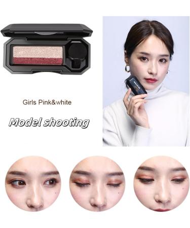 Daffezon Perfect Positive Two-Tone Eyeshadow Waterproof Two-Tone Eyeshadow Powder Two-Tone Eyeshadow Palette Neutral Eyeshadow Palette - Buy Online on GoSupps.com