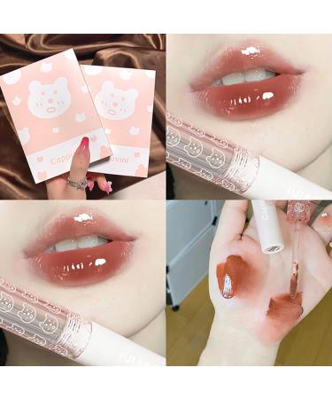 Sitovely 3Pcs Mirror Water Lip Gloss Set - Hydrating & Long-Lasting Lip Glaze for Fuller-Looking Lips - High Pigmented Makeup Gift Set for Girls and Women - Buy Online on GoSupps.com