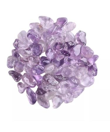 Natural Crystals and Stones 100g Purple Amethyst Quartz Stone Gravel 9mm-15mm for for Decoration kaixun