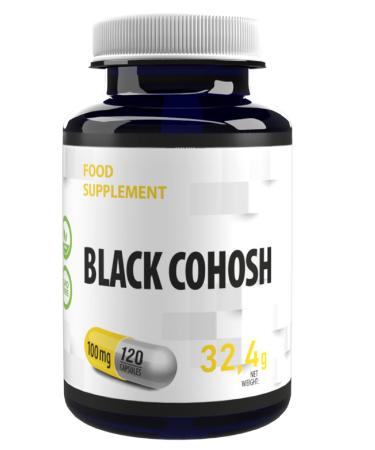 Grape silver candle (Black Cohosh) root extract 100mg 120 vegan capsules laboratory tests standardized to contain at least 5% triterpene glycosides (cimicifuga racemosa)