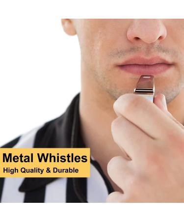 Namis Referee Set - Metal Whistles Red & Yellow Cards Complete Coach Kit for Football Games - Buy Online on GoSupps.com
