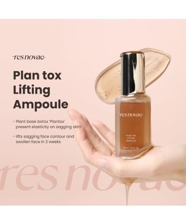 Plan Tox Lifting Ampoule 30ml - Anti-Aging Facial Serum with Spilanthol Hyaluronic Acid & Collagen for Firm Elastic Skin - Buy Online on GoSupps.com