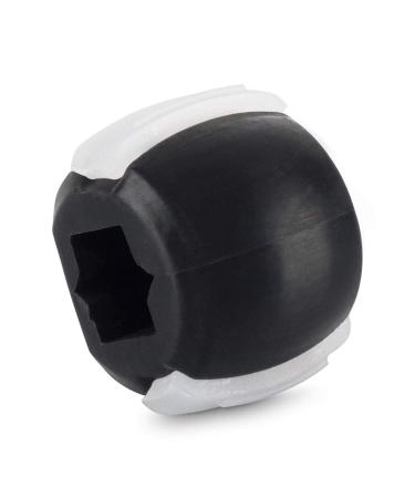 Jaw Exerciser Face and Neck Exerciser Double Chin Reducer Eliminator for Jaw Exercise Ball to Face Lift Chisel Chin Slimming & Neck Muscle Helps Reduce Stress and Cravings Black_60LBS