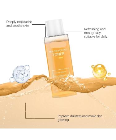 Gentle Nourishing Toner - Oil-Free Hydrating & Soothing Evens Skin Tone Boosts Glow Deep Moisture For Soft Smooth(2PCS) - Buy Online on GoSupps.com