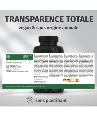 MSM 2100 mg - Methylsulfonylmethane Organic Pine Sulfur - 180 Capsules - High Quality Green Naturals - Buy Online on GoSupps.com