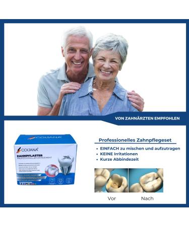 Cotlana Dental Cement - Premium Quality for Caries Lost Fillings Bridges & Crowns | Fast International Shipping - Buy Online on GoSupps.com