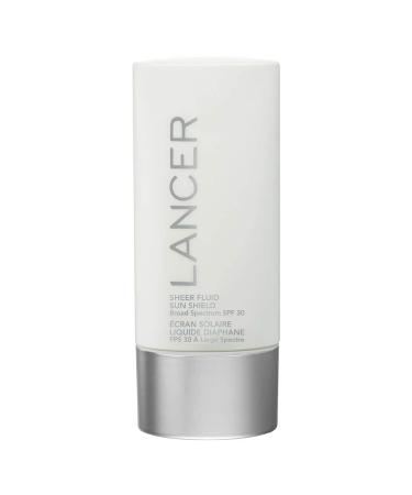 Lancer Skincare Sheer Fluid Sun Shield  Broad-Spectrum SPF 30 Sunscreen  2 Fl Oz - Buy Online on GoSupps.com