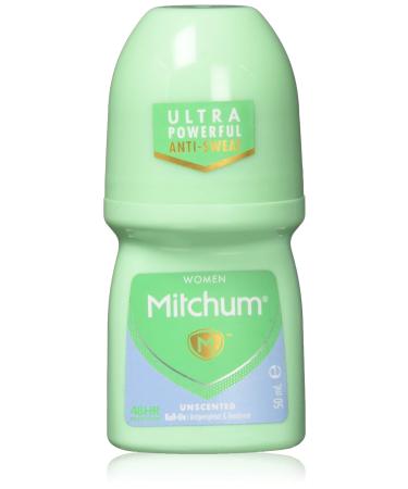 Mitchum 50ml Advanced Control Women Roll-On Unperfumed Anti-Perspirant and Deodorant