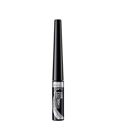 Rimmel Scandaleyes Liquid Liner 001 Black - 0.37 Fl Oz | Long-Lasting Eye Makeup - Buy Online on GoSupps.com