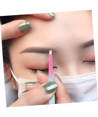 Frcolor Stainless Steel Eyebrow Tweezers Set - Beauty Accessories for Women | Eyebrow Cutter & Comb Eyelash Applicator - International Shipping - Buy Online on GoSupps.com