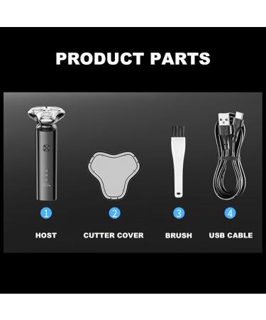 Buy Upgraded 3.0 Men's Electric Razors - Rechargeable Waterproof Wet/Dry Shaving - Buy Online on GoSupps.com