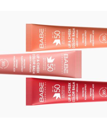  LABORATORIOS BABE Laboratorios Bab LIP & Cheek SPF 50 Nude Photoprotective Balm High Sun Protection SPF 50 Hydration and Natural Volume Effect - Buy Online on GoSupps.com