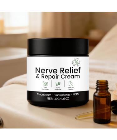  Luckxing Neuropathy Cream 120g Fast Natural Soothing - Topical Lotion for Nerves and Feet | Care for Men and Women's Feet Waist Neck and Joints - Buy Online on GoSupps.com