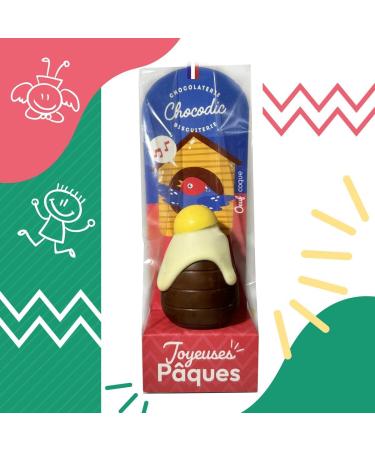 EASTER CHOCOLATE - Set of 2 Chocolate Shell Eggs - Easter Chocolate - Easter Gourmet - Buy Online on GoSupps.com