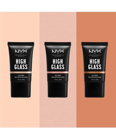 NYX Professional Makeup High Glass Face Primer - Moonbeam 30ml | Radiant Glow & Smooth Finish | International Shipping Available - Buy Online on GoSupps.com