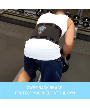 Everyday Medical Back Bandage with Support Struts | Back Pain Relief & Occupational Safety | Back Support Belt for Lumbar & Pelvic Pain (S/M) - Buy Online on GoSupps.com