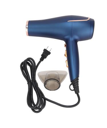 Ionic Hair Care Hair Dryer 800W High Power Professional Salon Grade Styling with Multifunctional Settings for Safety (White) US Plug 110V White