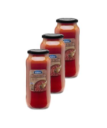 Lot 3x Tomato coulis - 550g jar