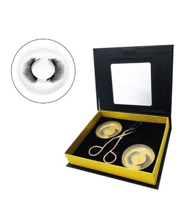 Magnetic Eyelashes Without Eyeliner Magnetic Eyelashes W/Applicator Natural Look Magnetic Lashes No Glue-No Liner Magnetic Eyelashes Without Eyeliner Or Glue-natural Look Reusable False Lashes 3d
