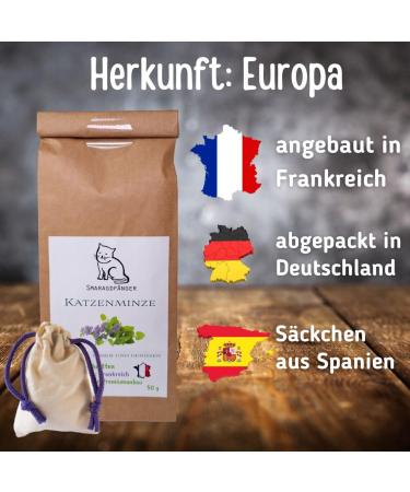 SMARAGDF NGER Catnip from France - 100g Premium Quality Cat Toy for Cushions & Balls | International Shipping - Buy Online on GoSupps.com