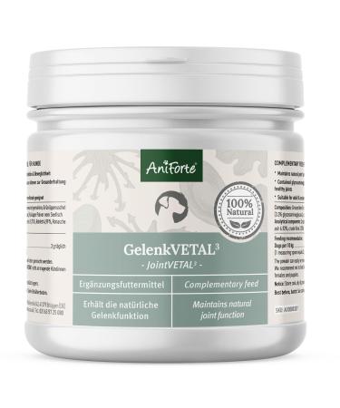 AniForte Gelenk-VETAL 3 Joint Powder for Dogs 250g - Natural Product Based on Green-lipped Mussel Powder Collagen & Devil's Claw Root Joints & Movement