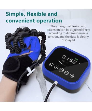 Rehabilitation Robot Gloves Hand Rehabilitation Device for Stroke Hemiplegia Hand Function Dysfunction Recovery Finger Trainer Straightening Brace Guard Right L - Buy Online on GoSupps.com